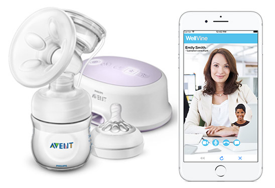 WellVine partner with Philips Avent